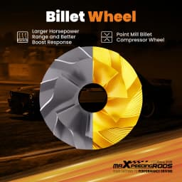 Billet Turbo Turbocharger Turbine A/R .83 A/R .75 for 2.0L–5.5L engine V-band