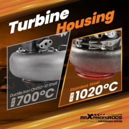 Billet Turbo Turbocharger Turbine A/R .83 A/R .75 for 2.0L–5.5L engine V-band
