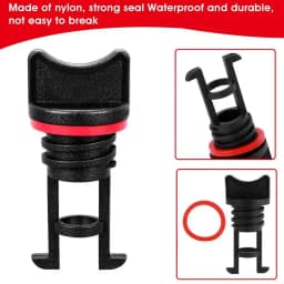 Kayak Direct Drain Plug 4pcs Kayak Drain Plug Stopper Replacement Set Hardware Adapter Drain Plug System For Yachts Rafts Local