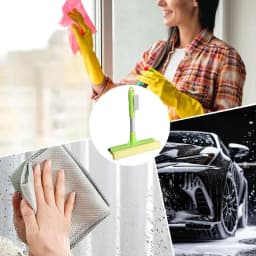 Scraper For Window Cleaning Window Cleaning Squeegee For Auto Detachable Design Handheld Squeegee For Window Shower Door Wall