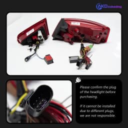 Tail Lamp For Car Audi A5 2013-2016 A5 Tail Lights Led Fog Lights DRL Day Running Light Tuning Car Accessories