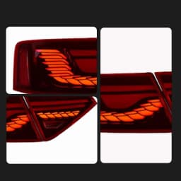 Tail Lamp For Car Audi A5 2008-2016 A5 Tail Lights Led Fog Lights DRL Day Running Light Tuning Car Accessories