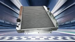 Aluminum Radiator FOR Mercury W/Chevy 350 5.7 V8 MT 1949 1950 1951 49 50 51