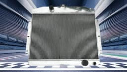 Aluminum Radiator FOR Mercury W/Chevy 350 5.7 V8 MT 1949 1950 1951 49 50 51