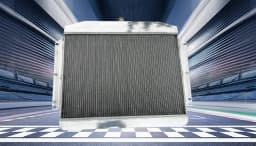 Aluminum Radiator FOR Mercury W/Chevy 350 5.7 V8 MT 1949 1950 1951 49 50 51