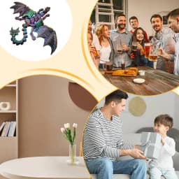 Dragon Animals Toys Hand Finger Puppet Educational Baby Toys Learning Education Children