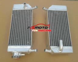 Aluminum Radiator + Hose For HONDA CRF250 CRF 250 CRF250X CRF250R 2004 2005 2006 2007 2008 2009 04 05 06 07 08 09