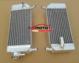 Aluminum Radiator + Hose For HONDA CRF250 CRF 250 CRF250X CRF250R 2004 2005 2006 2007 2008 2009 04 05 06 07 08 09
