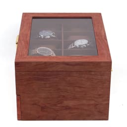 20 Slot Wooden Watches Display Box Case Jewelry Watch Storage Organizer
