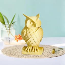 Owl Silicone Mold Animal Candle Molds Unique Plaster Home Decoration Candle Making Supplies Wall Desktop Decor Plaster Crafts