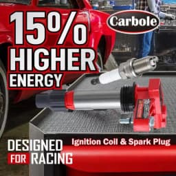 Carbole 6 Ignition Coils & Spark Plugs for Chevy Traverse Cadillac GMC Acadia 3.6L UF569