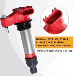 Carbole 6 Ignition Coils & Spark Plugs for Chevy Traverse Cadillac GMC Acadia 3.6L UF569