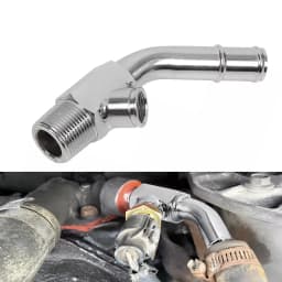 For Ford Hot Water Radiator Coolant Temp Sensor Elbow Connector Tube E5TZ18599C