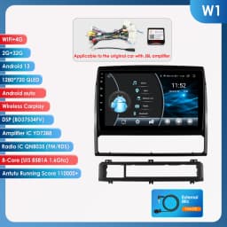 Car Radio Android for Toyota Tacoma 2 HILUX 2005 -2015 Android Auto Stereo CarPlay Multimedia Player 7862 Intelligent Audio GPS