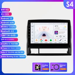 Car Radio Android for Toyota Tacoma 2 HILUX 2005 -2015 Android Auto Stereo CarPlay Multimedia Player 7862 Intelligent Audio GPS