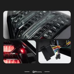AKD Tail Lamp for BENZ W203 LED Tail Light 2000-2006 C200 C180 Fog Brake Turn Signal Automotive Accessories