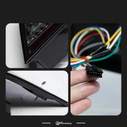AKD Tail Lamp for BENZ W203 LED Tail Light 2000-2006 C200 C180 Fog Brake Turn Signal Automotive Accessories