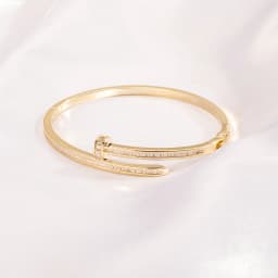 JINAO 2021 New Fashion High-quality Prong Setting 3A+Zircon Willow Nails Design Bracelet For Men and Women