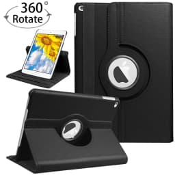 for New iPad Pro 11/10.5/9.7 Air 4/3/2 10.2/9.7 mini 3/4/5 Smart Case 360° Rotation and Sleep Wake Protective Shell