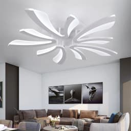 Modern Acrylic Ceiling Lamp Living Room Bedroom Lighting Dimmable Pendant Light With Remote Control Chandelier For The Kitchen