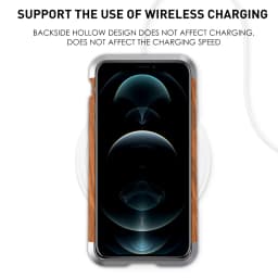 High Quality Natural Wood Phone Case for iPhone 14 13 12 11 Pro Max Mini XR XS Max X 7 8 SE Aluminum Metal+Wood Bumper Cover