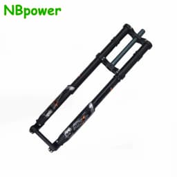 US Stock KKE Disc Brake Oil Spring Suspension Electric Bicycle Downhill Front Forks with KKE 220mm Rear Shock Suspension