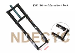US Stock KKE Disc Brake Oil Spring Suspension Electric Bicycle Downhill Front Forks with KKE 220mm Rear Shock Suspension