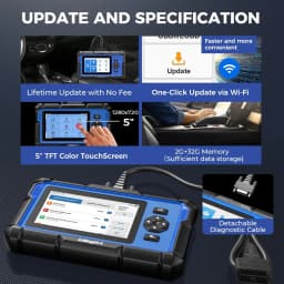 TOPDON ArtiDiag600S OBD2 Scanner Automotive Diagnostic Tool Code Reader Oil/BMS/ABS/SAS/EPB/DPF/TPMS/Throttle Engine Test Scan