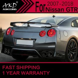 Car Lights for Nissan GT-R LED Tail Light 2007-2018 GTR Stop Lamp Brake Signal DRL Reverse Automotive Accessories