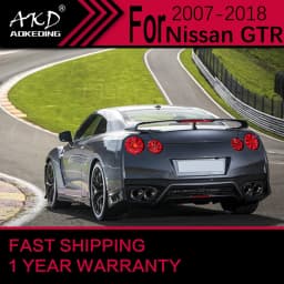 Car Lights for Nissan GT-R LED Tail Light 2007-2018 GTR Stop Lamp Brake Signal DRL Reverse Automotive Accessories