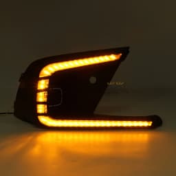 3 Color LED DRL Daytime Running Light For Honda Civic 2022 2023 Fog Lamp With Brake Dynamic Sequential Turn Signal Light