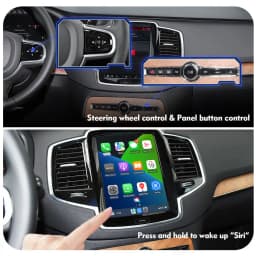 ISUDAR Wireless Carplay For Volvo XC90/XC60/XC40/S90/S60 Full Screen Carplay AI Upgrade Adapter USB Android Auto Hicar