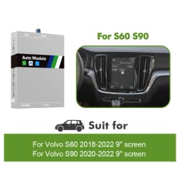 ISUDAR Wireless Carplay For Volvo XC90/XC60/XC40/S90/S60 Full Screen Carplay AI Upgrade Adapter USB Android Auto Hicar