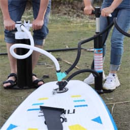 Double Inlet Valve Adapter Compressor Paddle Board Pump Adapter Adapter For Multi-person Air Pump Accessories