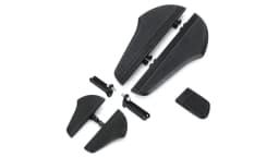 For harley Touring FLT Black Defiance floorboards Heel Toe Shift Levers Standard FLHT FLHRS footboard Special FLHXS 1980-2022