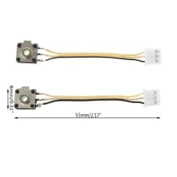 1Pair TTC Mouse Wheel Encoder For Razer Mamba 5G & Naga Vatican Snake 2014 & Six Man Star V2 for Lenovo thinkpad