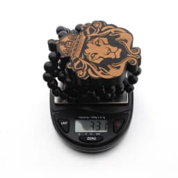 SOMEHOUR King Lion Africa Map Pendant Necklace String Wood Beads Chains Peace Symbol Power Fist Hiphop Jewelry For Women Men