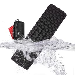 Camping Sleeping Pad Folding Inflatable Sleeping Mat Ultralight Camp Air Mattress With Foot Pump For Camping Accessories