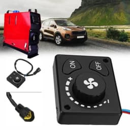 New 12/24V DC LCD Switch4Key Remote Control For Truck Air Heater Monitor Car Heater Accessories For Motorhome Trailer