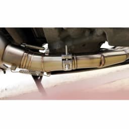 For Kawasaki ER6N Ninja 650F 650R 2012-2016 Exhaust Pipe Middle Connect Link Tube 51MM Muffler Baffler With DB Killer Slip On