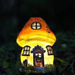 Mushroom Outdoor Lights Multifunctional Landscape Light Waterproof And Colorfast Mushroom Fairy House To Decorate Garden And