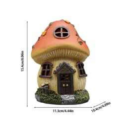Mushroom Outdoor Lights Multifunctional Landscape Light Waterproof And Colorfast Mushroom Fairy House To Decorate Garden And