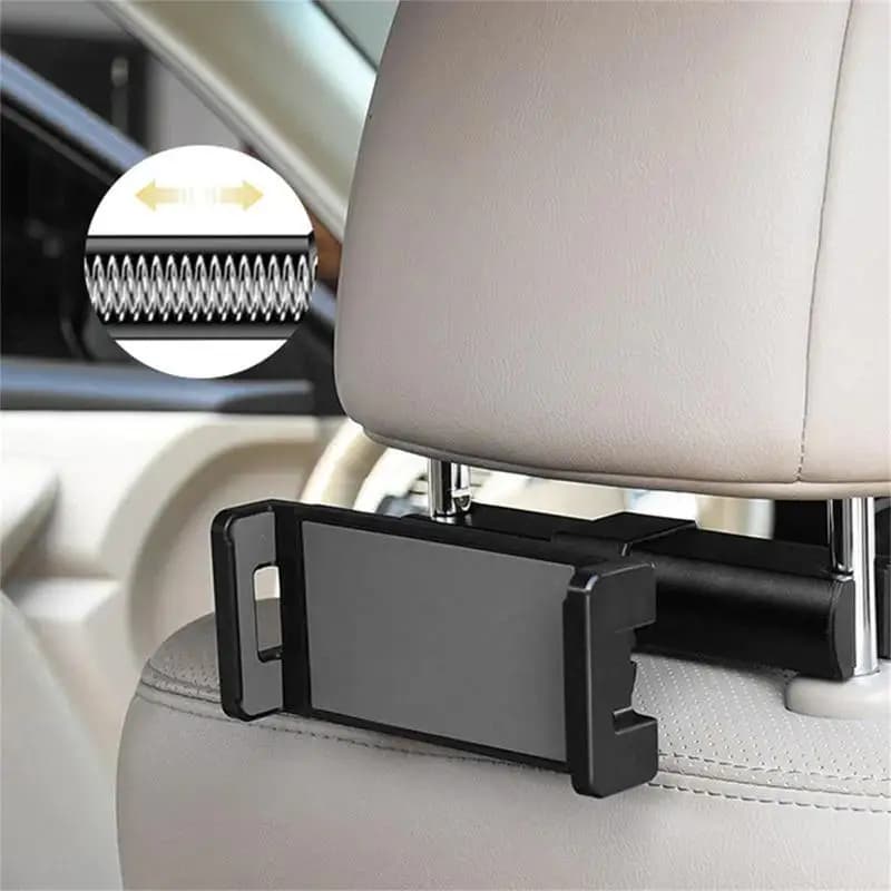Car Tablet Holder 360-degree Rotation Vehicle Phone Stand Durable Auto Backseat Phone Cradle Adjustable Phone Car Accessories