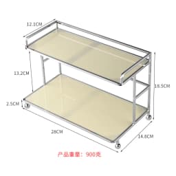 Light Luxury Fashion Cosmetic Rack Desktop Storage Box Skin Care Sundries Multi-layer Dressing Table Makeup Room Organizer Shelf