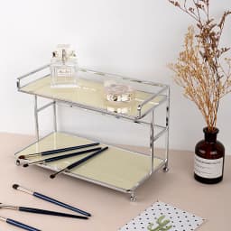 Light Luxury Fashion Cosmetic Rack Desktop Storage Box Skin Care Sundries Multi-layer Dressing Table Makeup Room Organizer Shelf
