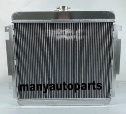 Aluminum Radiator for 1967-1969 1968 DODGE DART Plymouth Barracuda VALIANT V8 AT
