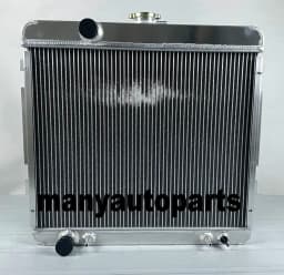 Aluminum Radiator for 1967-1969 1968 DODGE DART Plymouth Barracuda VALIANT V8 AT