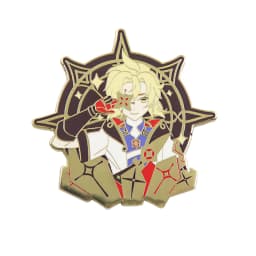 Alhaitham Enamel Pins Brooch Zhongli Xiao Venti Figure Brooches Metal Badge Button Collection Souvenir Jewelry