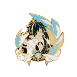 Alhaitham Enamel Pins Brooch Zhongli Xiao Venti Figure Brooches Metal Badge Button Collection Souvenir Jewelry