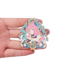 Alhaitham Enamel Pins Brooch Zhongli Xiao Venti Figure Brooches Metal Badge Button Collection Souvenir Jewelry